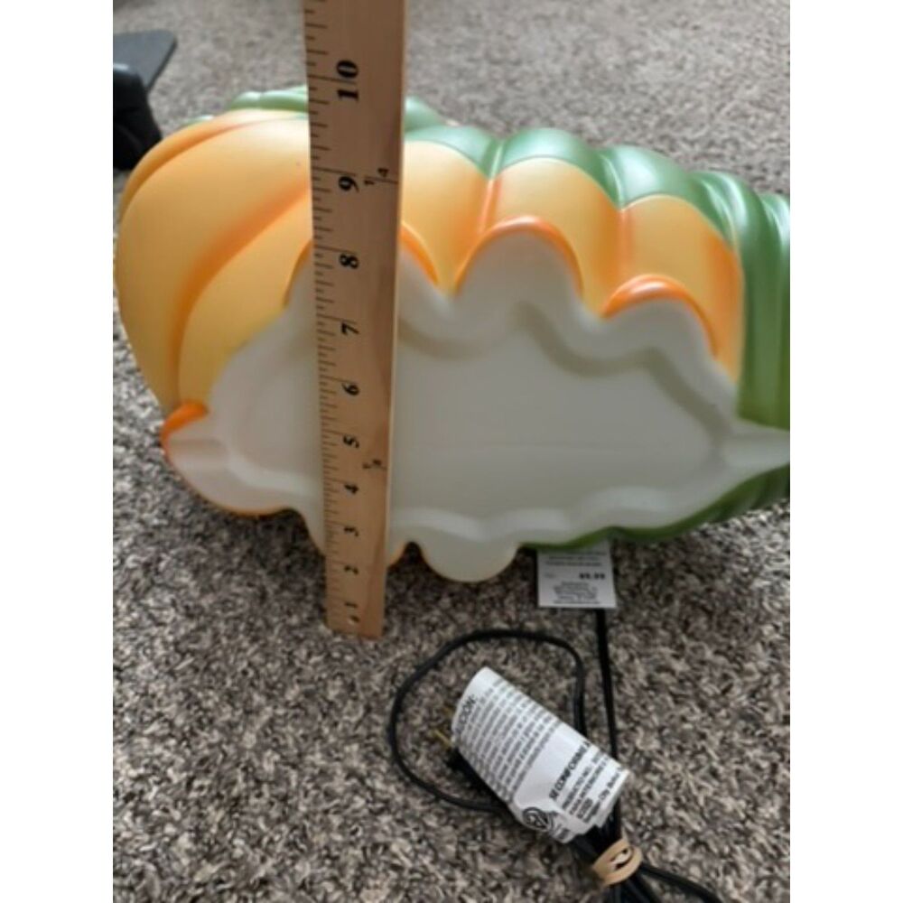 cracker barrel lighted caterpillar blow mold decorative figure - Picture 2 of 4